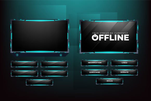 Download Live Broadcast Screen Panel Template - Live Collection