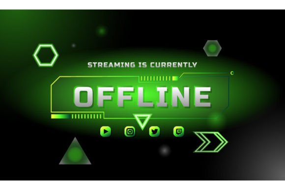 Download Offline Twitch Banner Gamer Style - Offline Collection